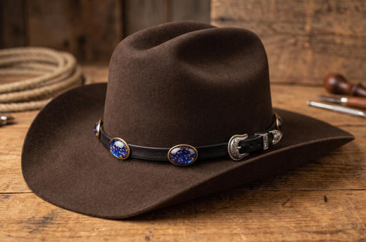 Midnight Sky Concho Hatband, made in USA, each