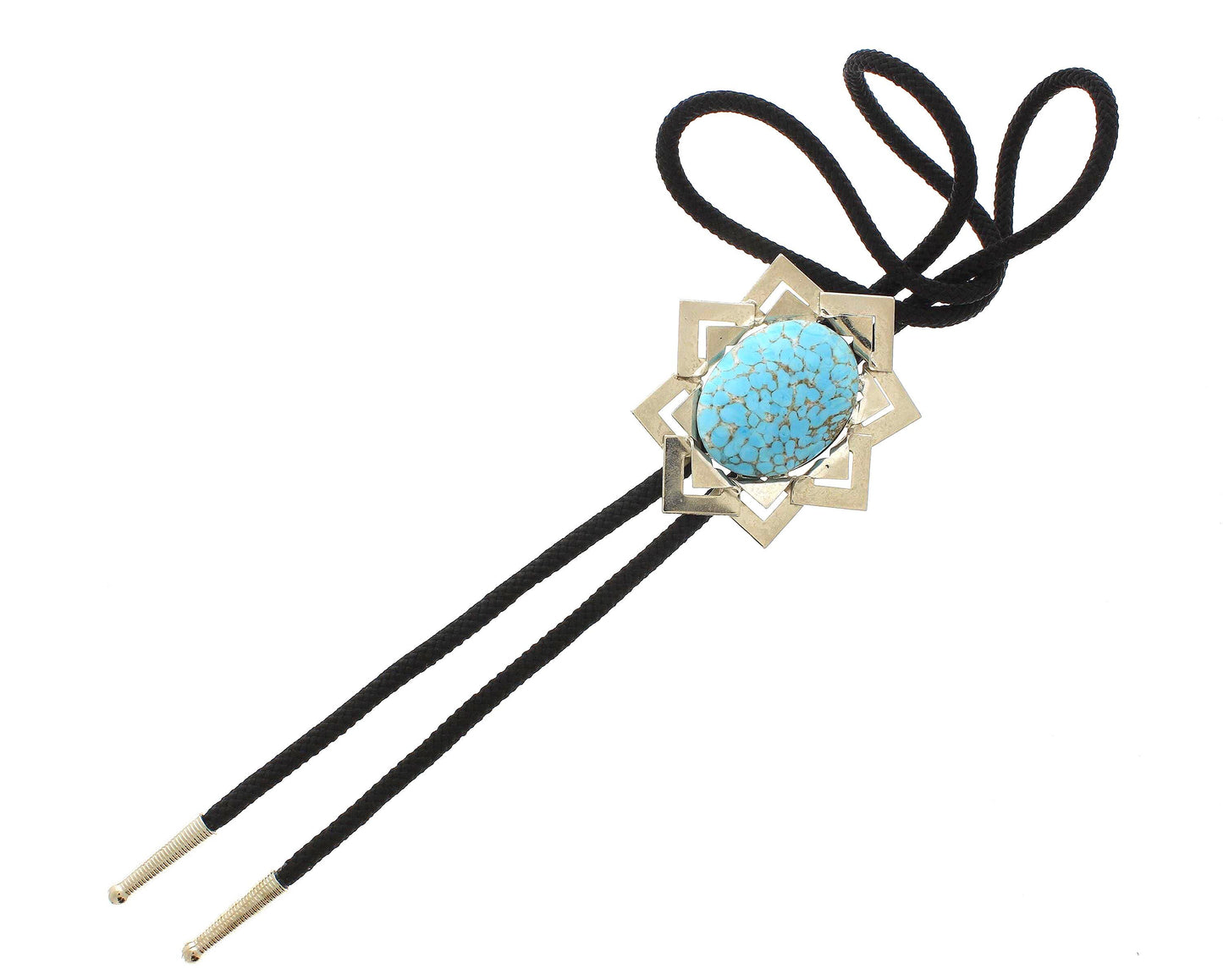Turquoise Starburst Bolo Tie, made in USA, each