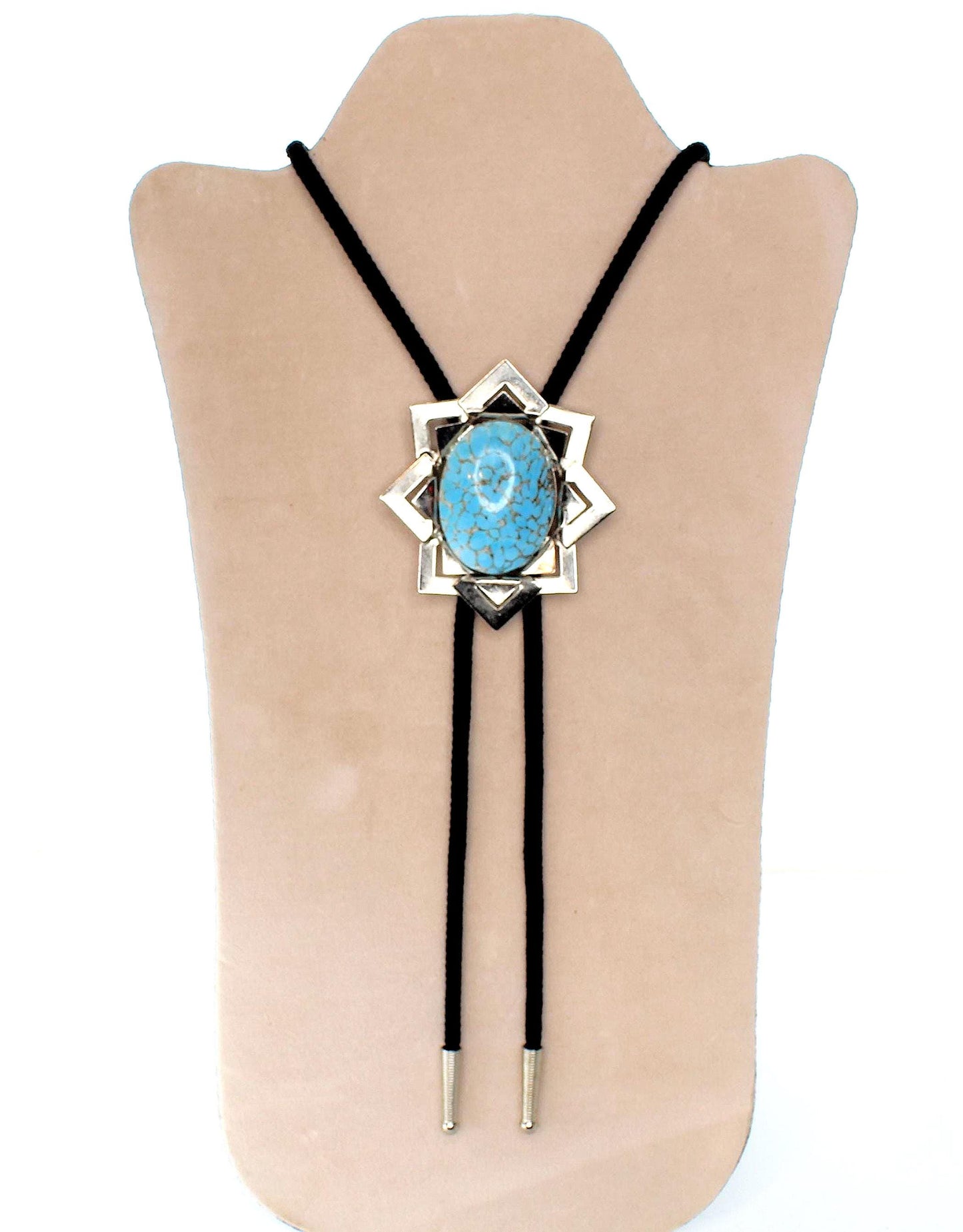 Turquoise Starburst Bolo Tie, made in USA, each