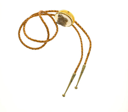 Butterfly Locket Bolo Tie, made in USA, each
