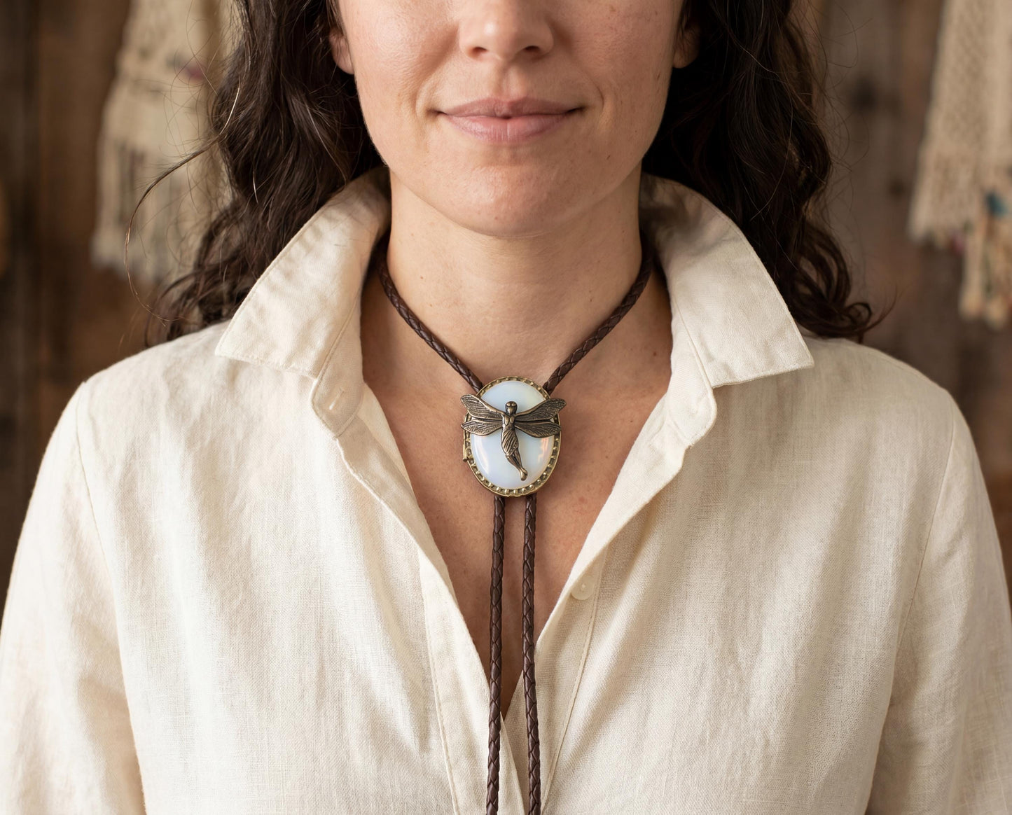 Whisperwing Locket Bolo, made in USA, each