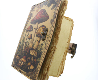 5" x 7" Woodland Toadstool Mushroom Journal, each