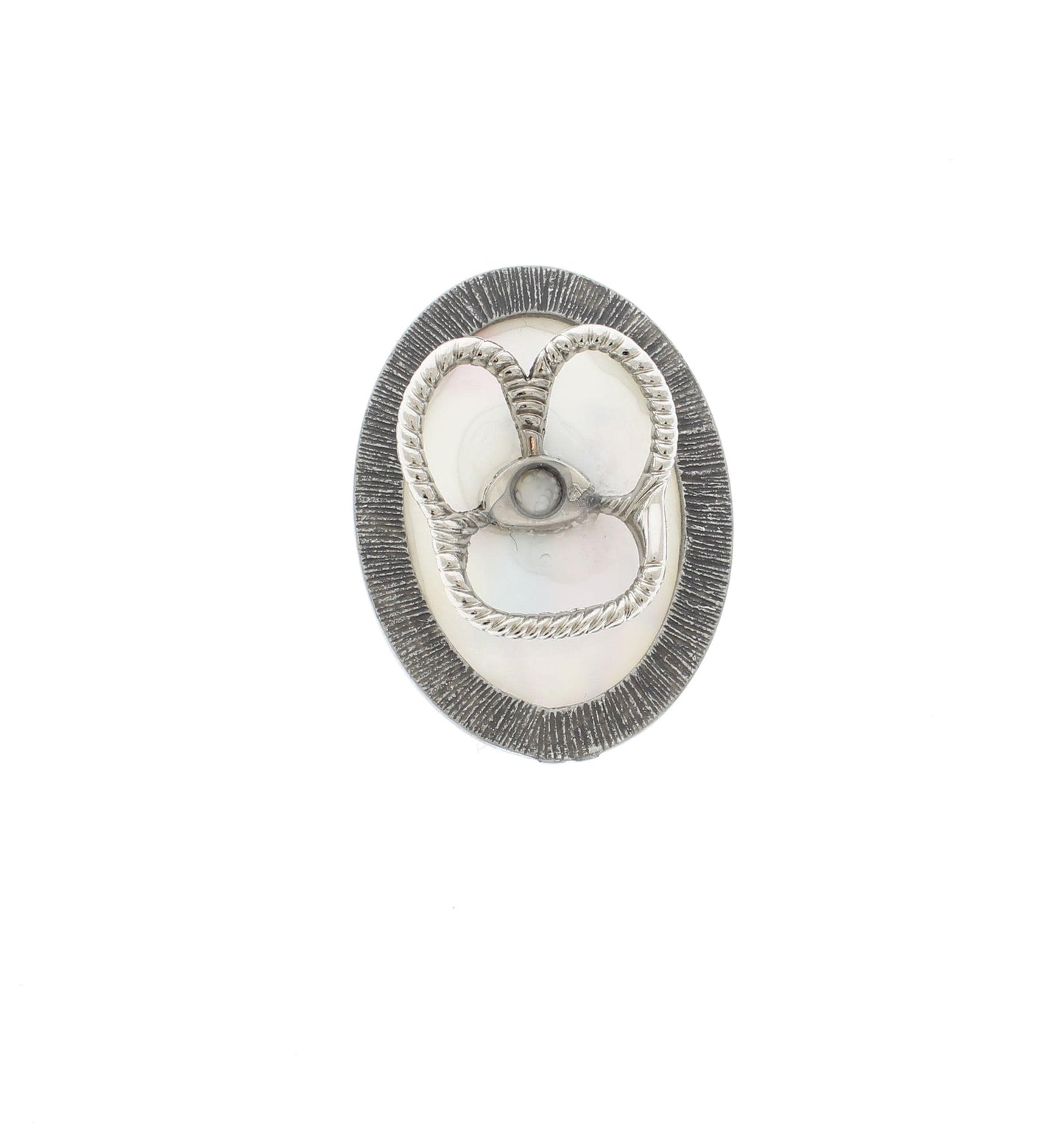 58mm x 44mm Horse & Rider Scarf Ring, made in USA, each