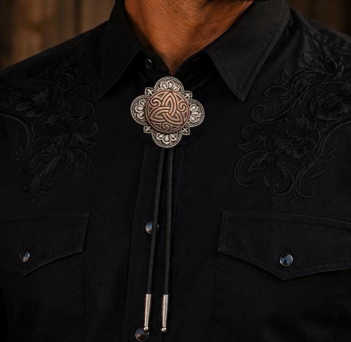 56mm Celtic Knot Bolo Tie, made in USA, each