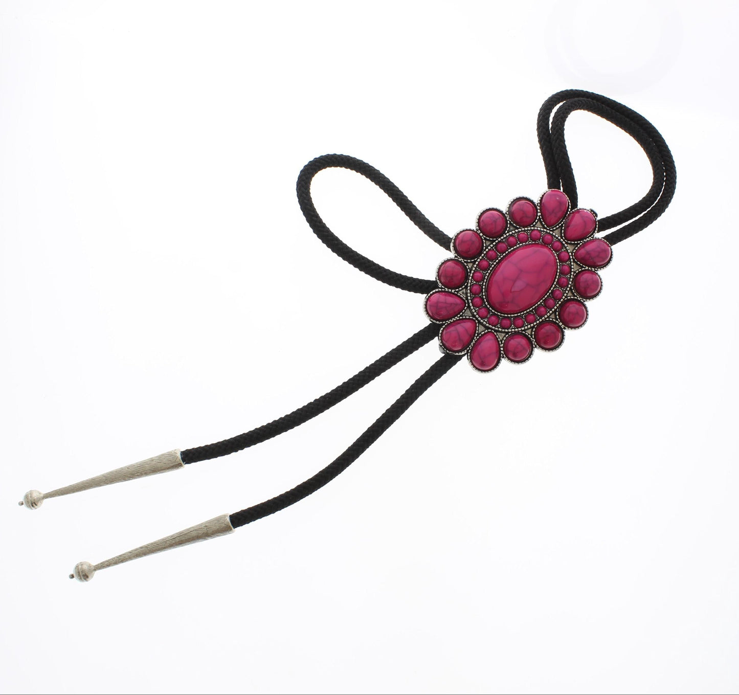 78mm x 53mm Desert Rose Bolo Tie, made in USA, each