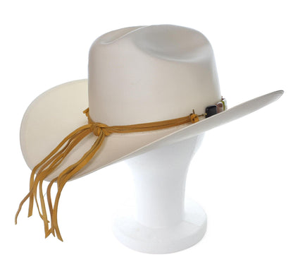 Colorful Stone Bead Hat Band, made in USA, each