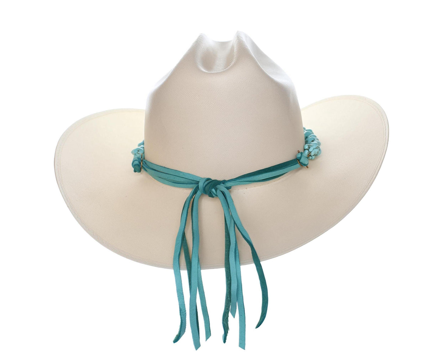 Turquoise Stone Hat Band, made in USA, each