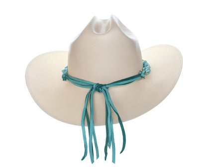 Turquoise Stone Hat Band, made in USA, each