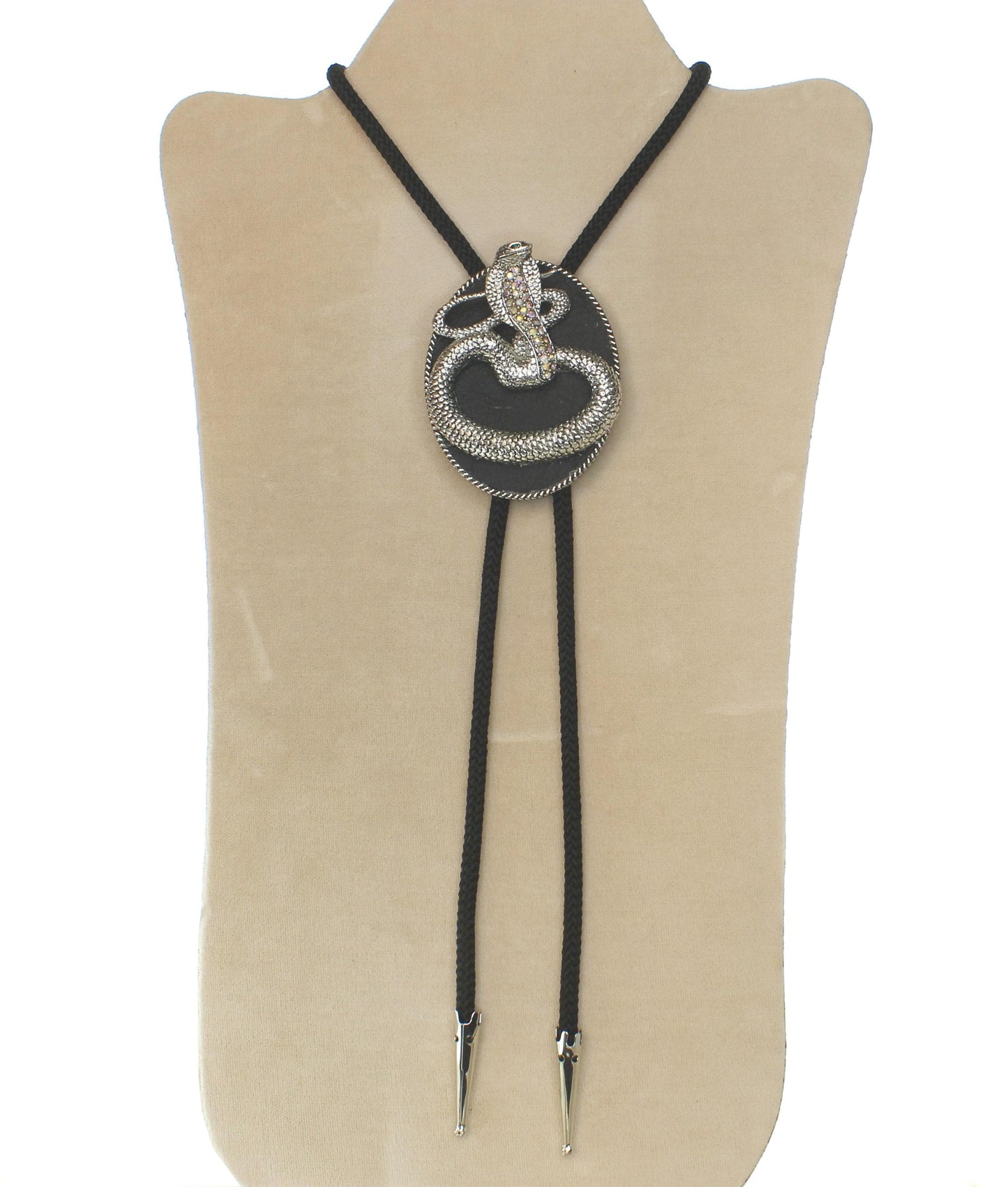 Midnight Serpent Bolo Tie, made in USA, each