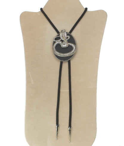 Midnight Serpent Bolo Tie, made in USA, each