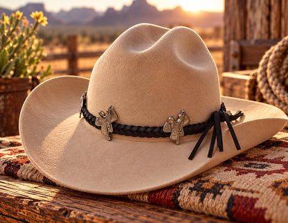 Saddle & Braid Western Hat Band, made in USA, each