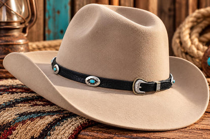 Turquoise Trail Western Hat Band, made in USA, each