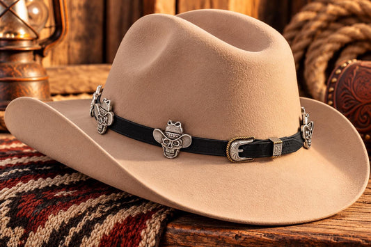 Dead Man’s Roundup Hat Band, made in USA, each