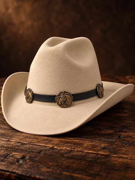 Horse & Rider Western Hat Band, made in USA, each