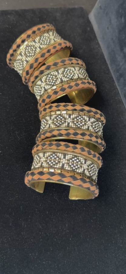 Beaded Cuff Bracelets BULK RESELLER SPECIAL $2 each (10 minimum)