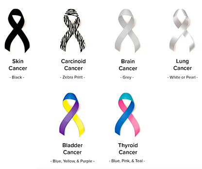 Breast Cancer Awareness "Find the Cure" Silver-n-Suede Charm Bracelet ea