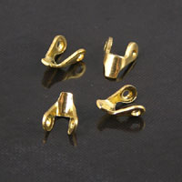 7mm Connector, Bright Gold, w/2-rings, pk/12