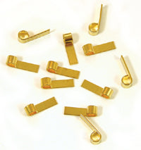 15mm x 4 mm Bail, Gold tone, pack of 12