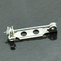 0.75in Premium Bar Pin, Nickle Finish, pk/12