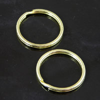 32mm Gold Split Rings/Key Ring pkg/12