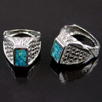 Southwest Canyon Turquoise Ring, size 8, each