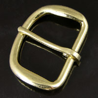 1.5" Goldtone D Ring Belt Buckle for 1.25 to 1.5in snap belt, pack of 2