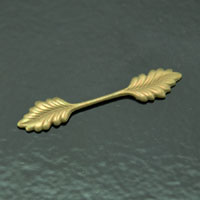 34mm Fold-Over Bail, Vintage Brass, w/15mm grip, pk/6