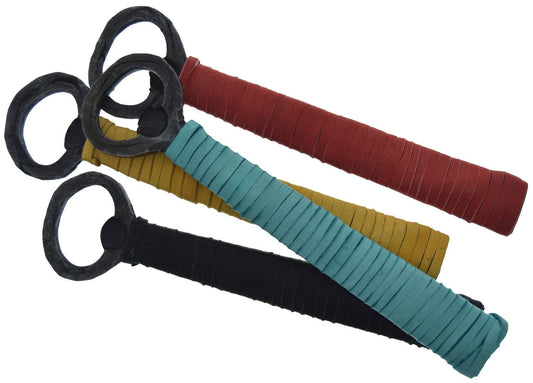 Bottle cap openers, leather wrapped sold by each