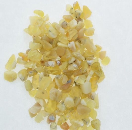Natural Amber Chips, 1 half ounce