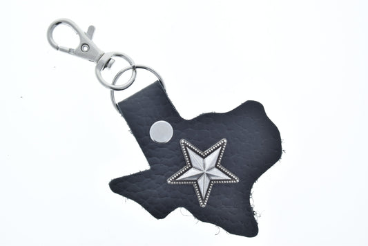 Texas purse concho hanger, or key fob, made in USA, Each