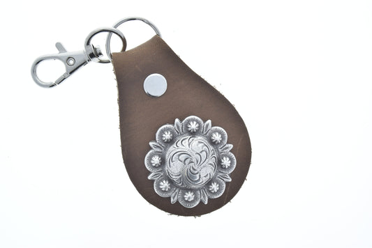 Berry  Concho  purse  hanger, or key fob, sold by each, made in USA, Each