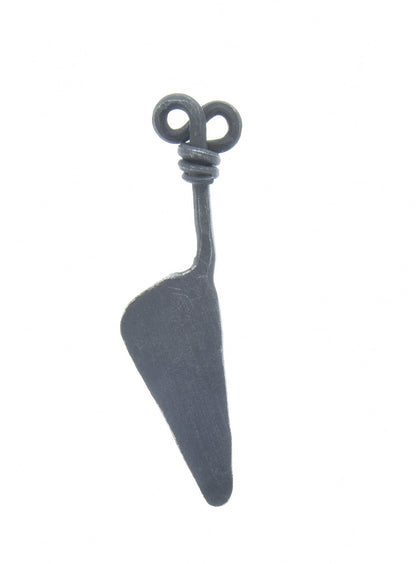 Viking Norse Drop Pendant, 75mm, forged steel, Each