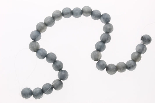 Round Ice Blue Lucite Beads 12mm, pack of 29