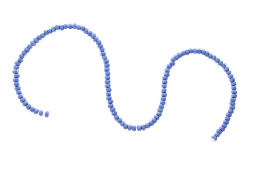 Denim Lapis Acrylic Pebble Beads 4mm, 1 strand