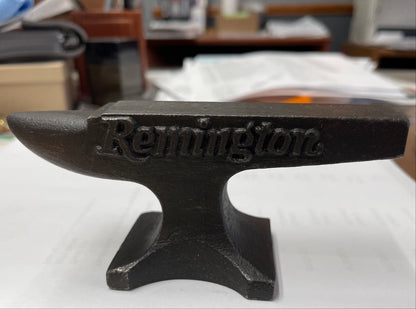 Remington Miniature Black Iron Anvil, Cast iron, Made in USA,  Each