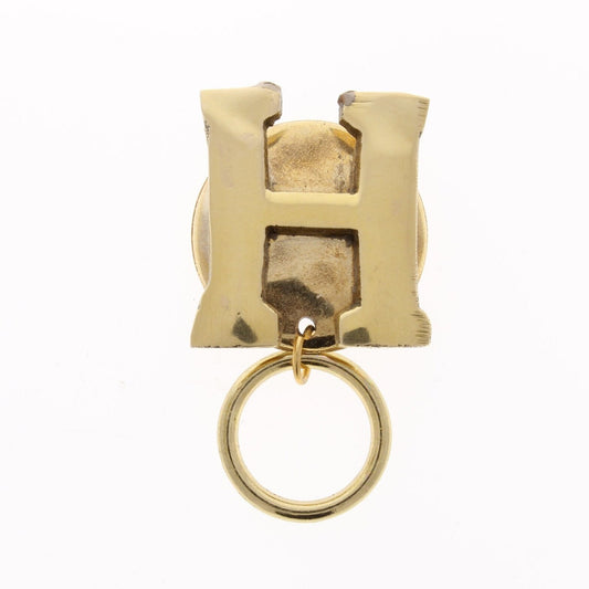 Initial Eye Glass Readers Holder, Hamilton gold, easy magnet attachment, each