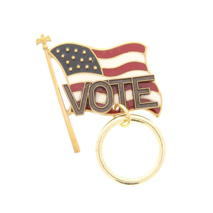 VOTE 2020  Eye Glass Readers Holder with easy to attach magnet. Never lose your glasses, chose 2 finishes of VOTE