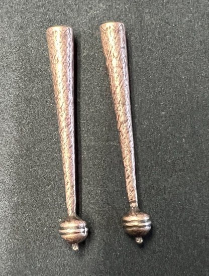 Bolo Tip zinc cast, antique brass gold or copper antique, Made in USA, pack of 2