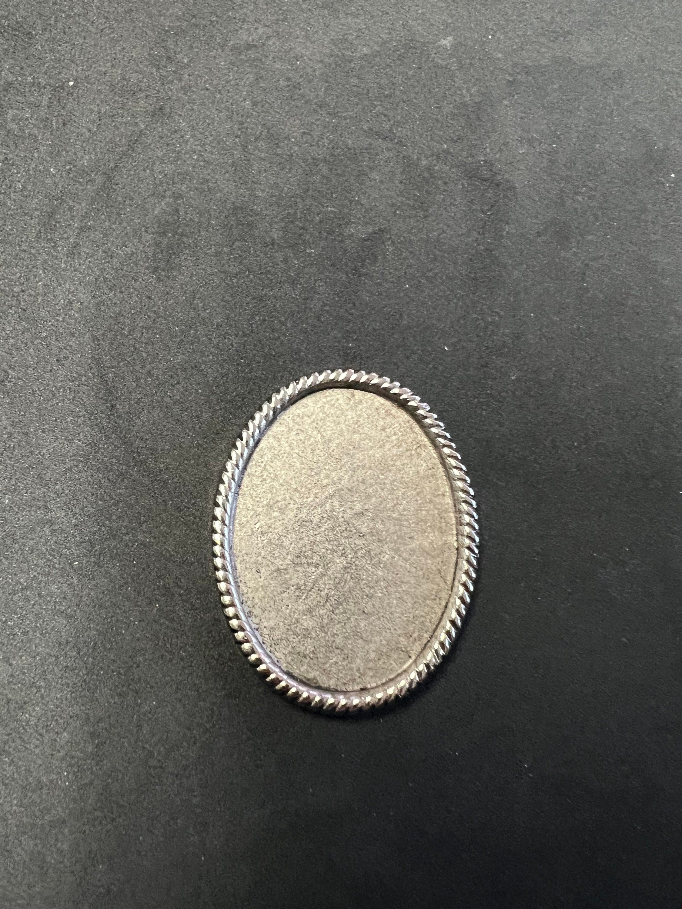 Bolo base, 30mm x 39mm , Bolo Bezel Base for adding your own art J441 ...