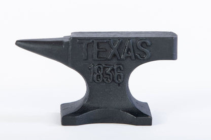 Texas 1836 Mini Anvil, Paper weight ,  Cast iron, Each