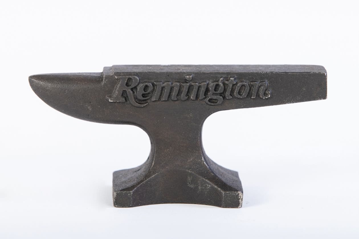 Remington Miniature Black Iron Anvil, Cast iron, Made in USA,  Each