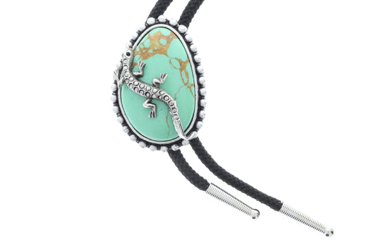 Lizard Lariat Bolo Tie, Choose Black, Red or Olive 36" Cord, made in USA, Each