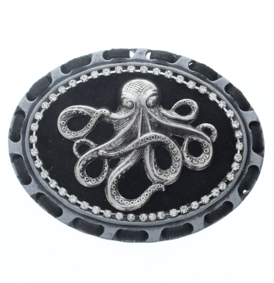 Kraken belt ,  Leather Belt , with belt , 1.5" belt