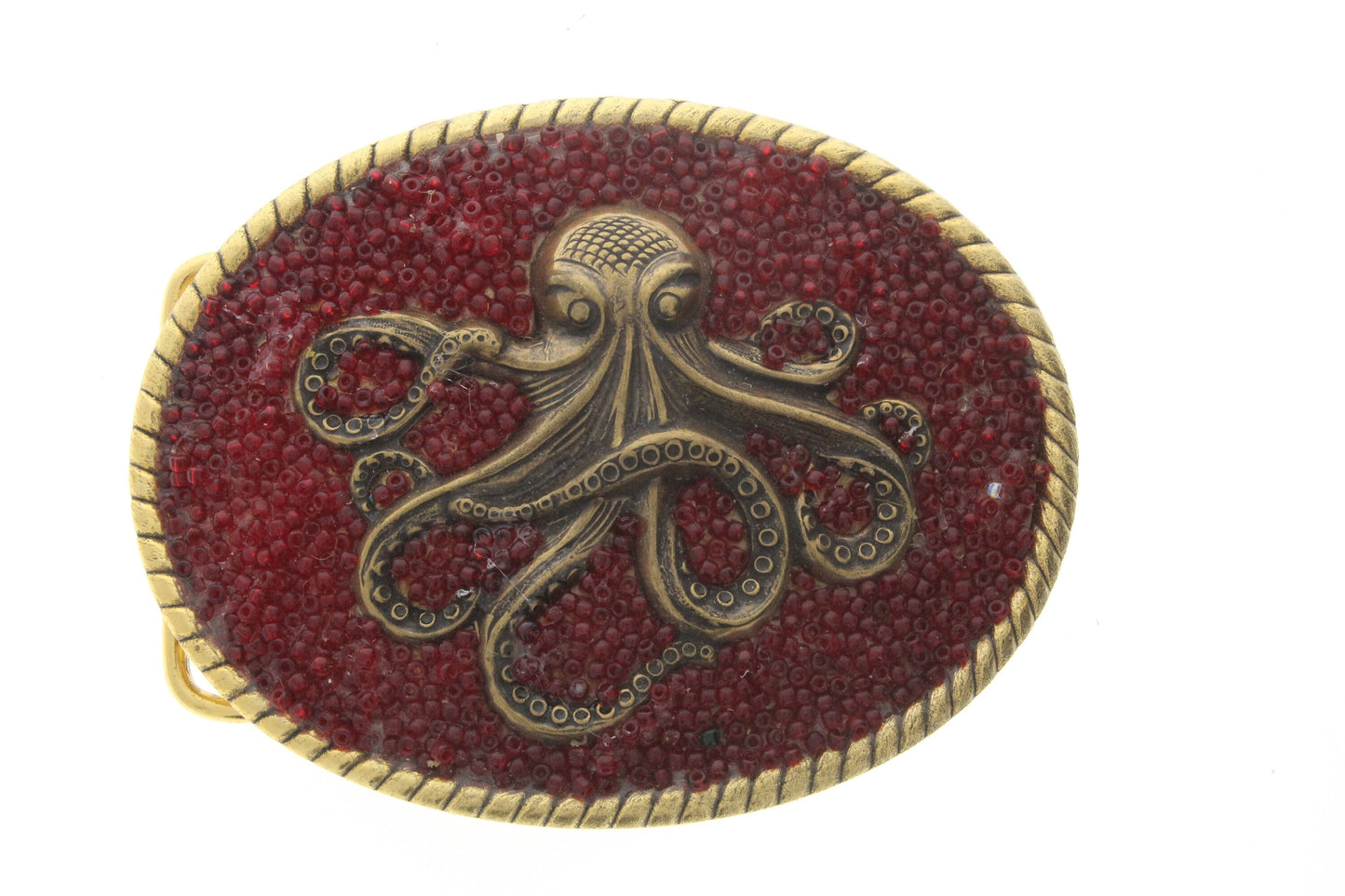 Kraken belt ,  Leather Belt , with belt , 1.5" belt