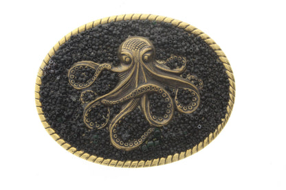 Kraken belt ,  Leather Belt , with belt , 1.5" belt