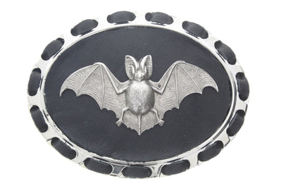 Bat Buckle , 4" , fits 1.5 " belt , black