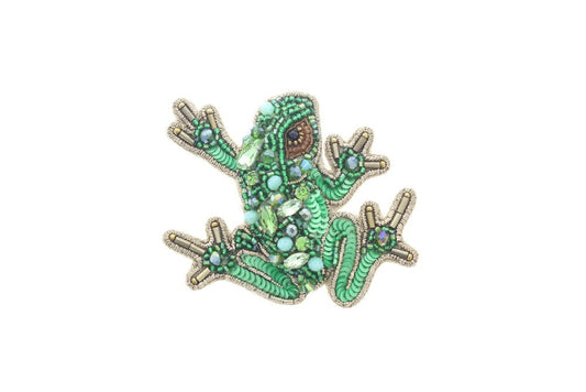 Frog   , 2.5  x 3 , " pin, use on bags, purses or jackets