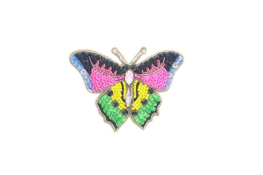 Butterfly  , 3  x 2 " pin, use on bags, purses or jackets