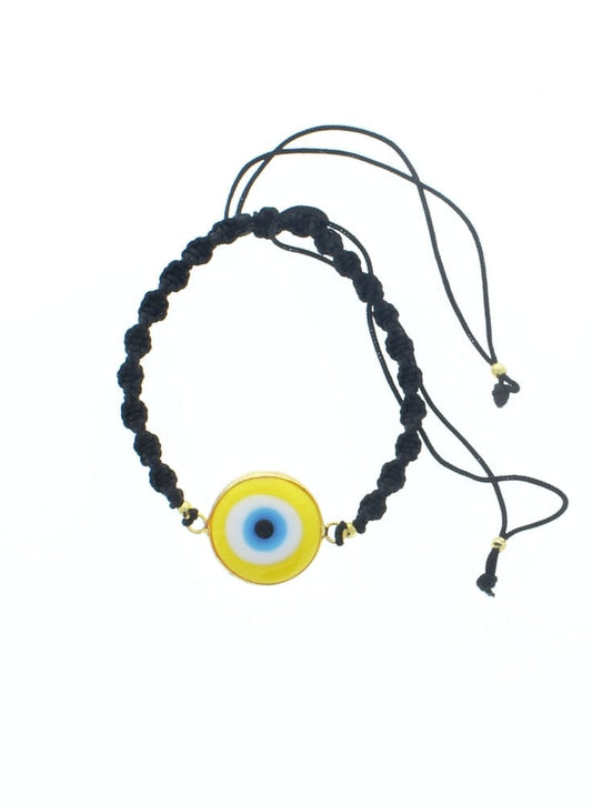 Evil eye Bracelet, adjustable cord , sold by each