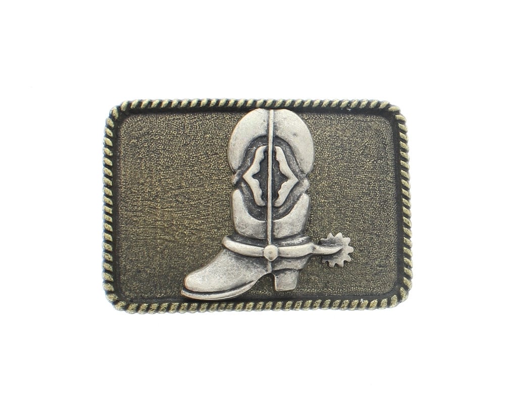 Boot belt buckle  3.25 length  , made in USA